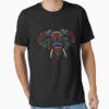 Indian Elephant Mandala Art Colorful Indian Elephant Gear — graphic tee