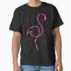 Flamingo logo art — graphic tee
