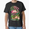 Retro Pink Flamingos — graphic tee