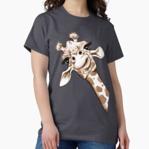 Sketch Giraffe Art — graphic tee