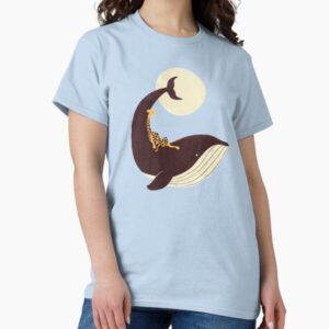 The Giraffe and the Whale — graphic tee