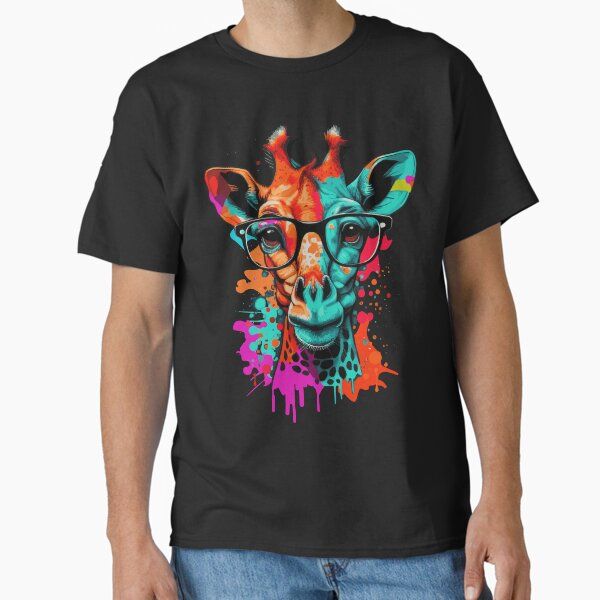 Cute giraffe — graphic tee