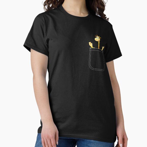 Pocket Giraffe Shirt — graphic tee