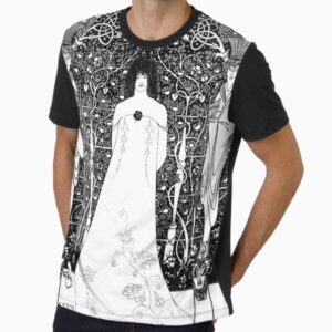 HD. Venus between Terminal Gods; by Aubrey Beardsley (1895) — graphic tee