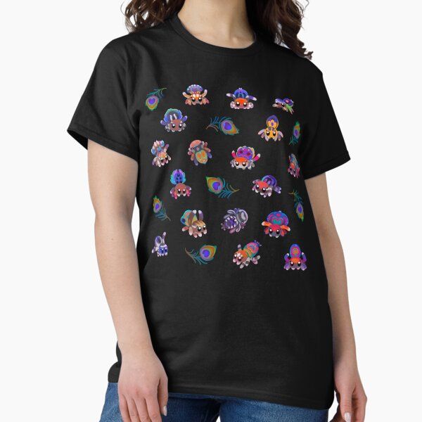 Peacock spider — graphic tee