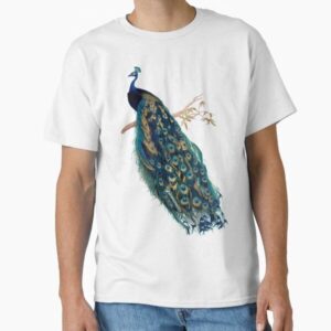 Vintage Peacock — graphic tee