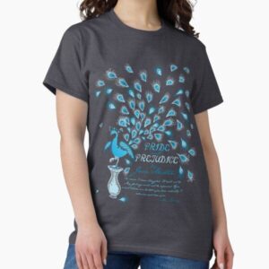 Paisley Peacock Pride and Prejudice: Classic — graphic tee