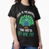 I'm A Peacock You Gotta Let Me Fly Peacock Lover Gift — graphic tee